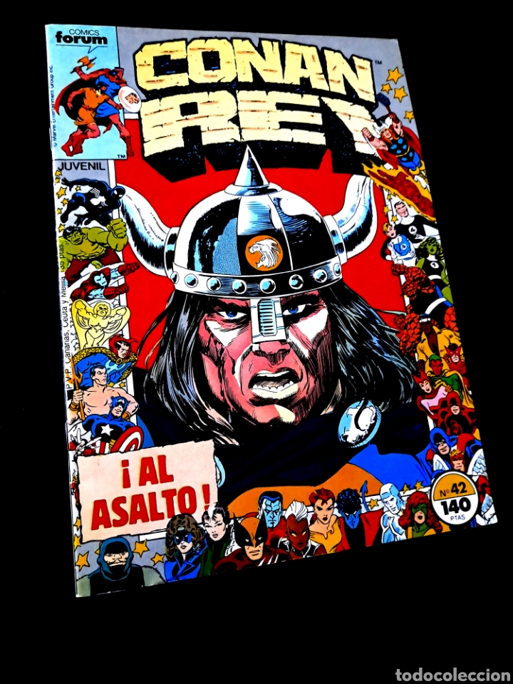 C&oacute;mics: CASI EXCELENTE ESTADO CONAN REY 42 FORUM GRAPA - Foto 1
