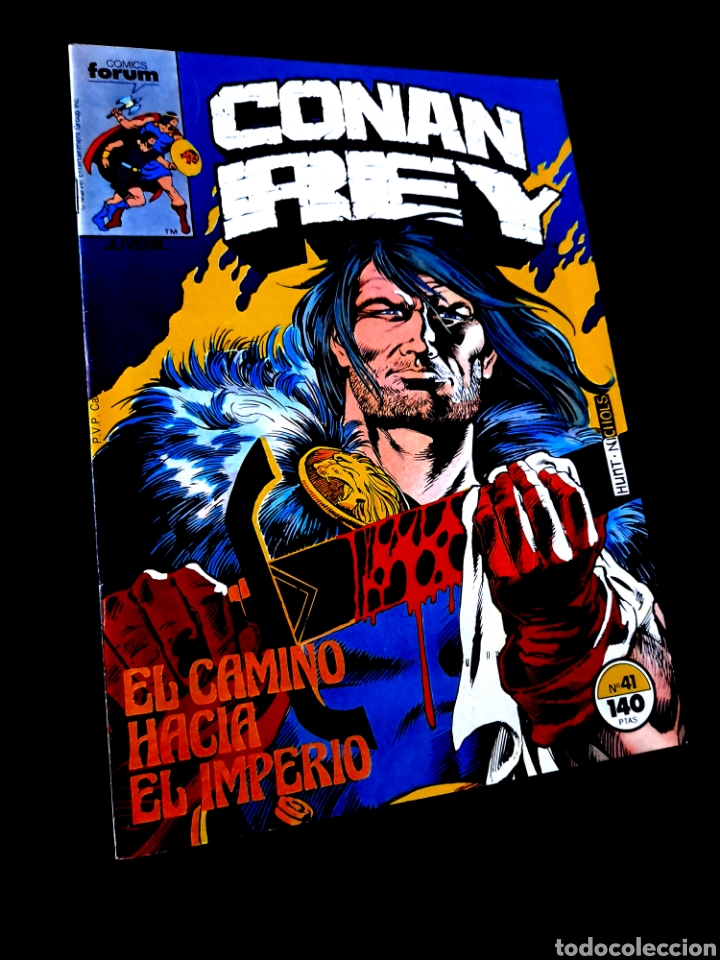 C&oacute;mics: CASI EXCELENTE ESTADO CONAN REY 41 FORUM GRAPA - Foto 1