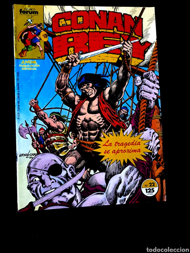 C&oacute;mics: MUY BUEN ESTADO CONAN REY 22 FORUM GRAPA - Foto 1