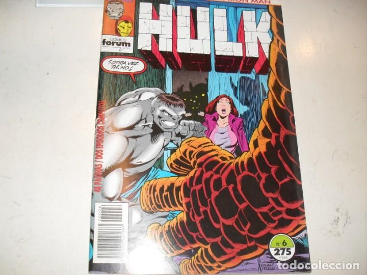 C&oacute;mics: HULK & IRON MAN N&ordm; 6,EXTRA DE 52 PAG,(DE 9).forum comics,a&ntilde;o 1993.DE KIOSKO. - Foto 1