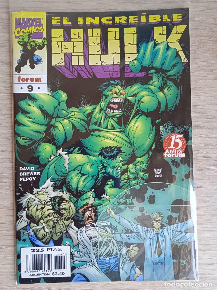 C&oacute;mics: EL INCREIBLE HULK 9 VOL III FORUM - Foto 1