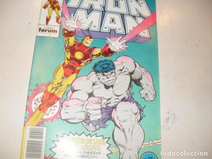 C&oacute;mics: IRON MAN N&ordm; 14,(DE 15).forum comics,a&ntilde;o 1992.DE KIOSKO. - Foto 1
