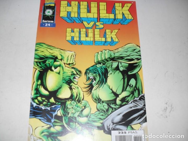 C&oacute;mics: HULK N&ordm; 24,ultimo,(DE 24).EPOCA PETER DAVID.forum comics,a&ntilde;o 1996.DE KIOSKO. - Foto 1