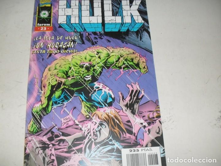 C&oacute;mics: HULK N&ordm; 23,(DE 24).EPOCA PETER DAVID.forum comics,a&ntilde;o 1996.DE KIOSKO. - Foto 1