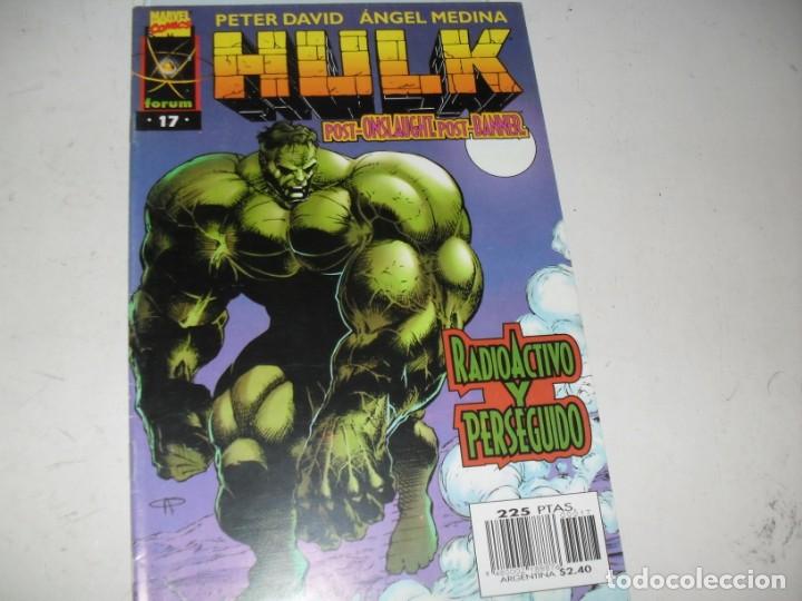 C&oacute;mics: HULK N&ordm; 17,(DE 24).EPOCA PETER DAVID.forum comics,a&ntilde;o 1996.DE KIOSKO. - Foto 1