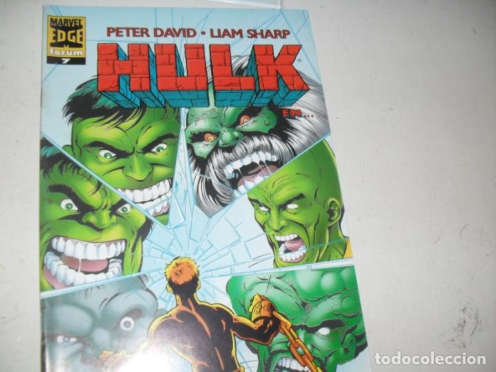 C&oacute;mics: HULK N&ordm; 7,extra,(DE 24).EPOCA PETER DAVID.forum comics,a&ntilde;o 1996.DE KIOSKO. - Foto 1