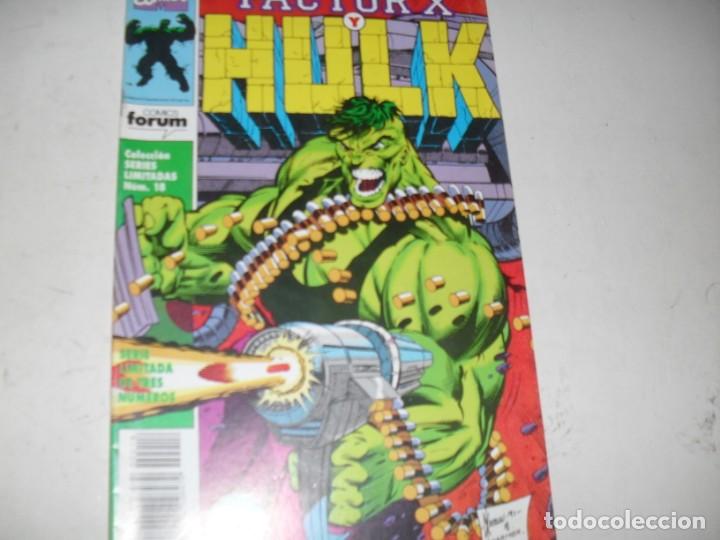 C&oacute;mics: FACTOR X Y HULK N&ordm; 1,EL PRIMERO,(DE 3).EPOCA PETER DAVID.forum comics,a&ntilde;o 1992.DE KIOSKO. - Foto 1