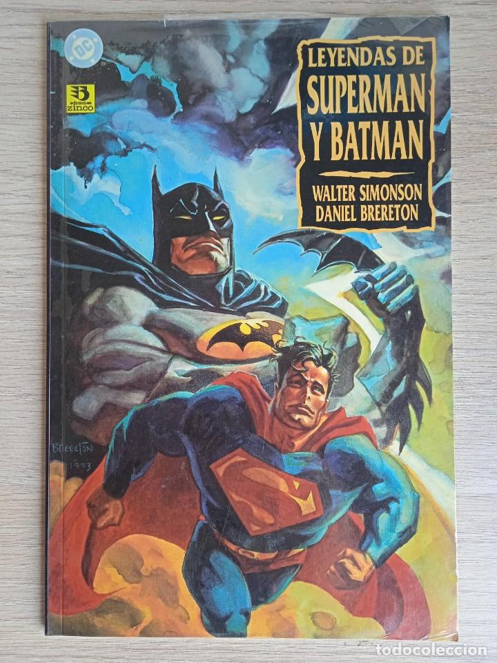 C&oacute;mics: LEYENDAS DE SUPERMAN Y BATMAN LIBRO UNO - NUEVO - Foto 1