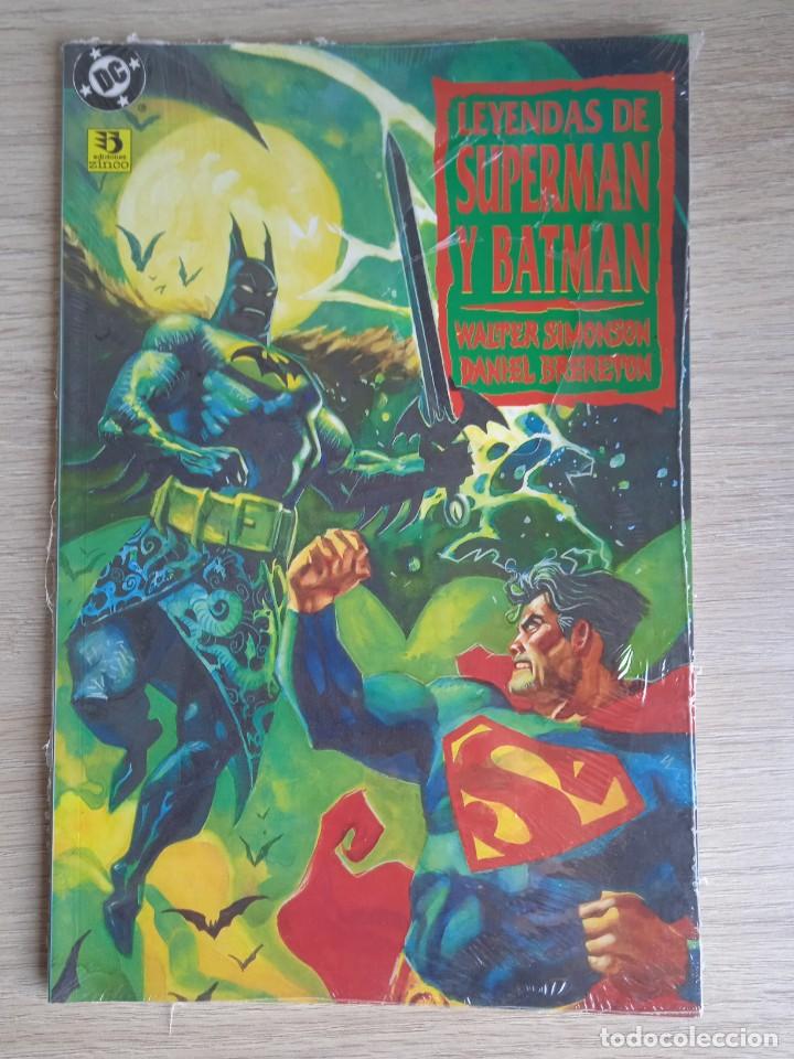 C&oacute;mics: LEYENDAS DE SUPERMAN Y BATMAN LIBRO TRES - NUEVO - Foto 1