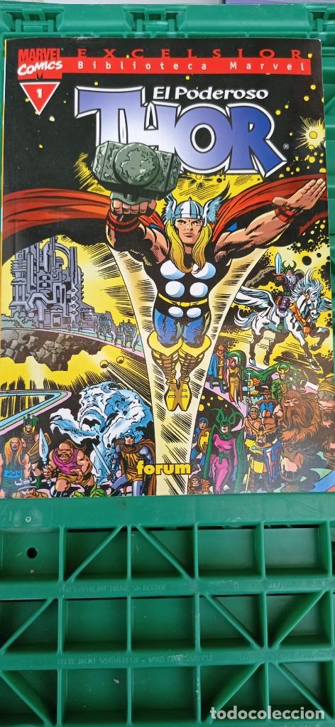 C&oacute;mics: BIBLIOTECA MARVEL : EL PODEROSO THOR , colecci&oacute;n completa 37 N&ordm;, Editorial Forum. - Foto 2