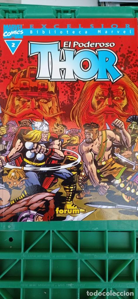 C&oacute;mics: BIBLIOTECA MARVEL : EL PODEROSO THOR , colecci&oacute;n completa 37 N&ordm;, Editorial Forum. - Foto 3