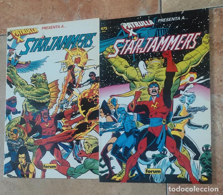 C&oacute;mics: PATRULLA X PRESENTA...STARJAMMERS. COLECCI&Oacute;N COMPLETA. FORUM. - Foto 1