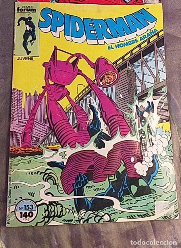 C&oacute;mics: COMIC SPIDERMAN MARVEL N&ordm; 153 COMICS FORUM EL HOMBRE ARA&Ntilde;A. B - Foto 1