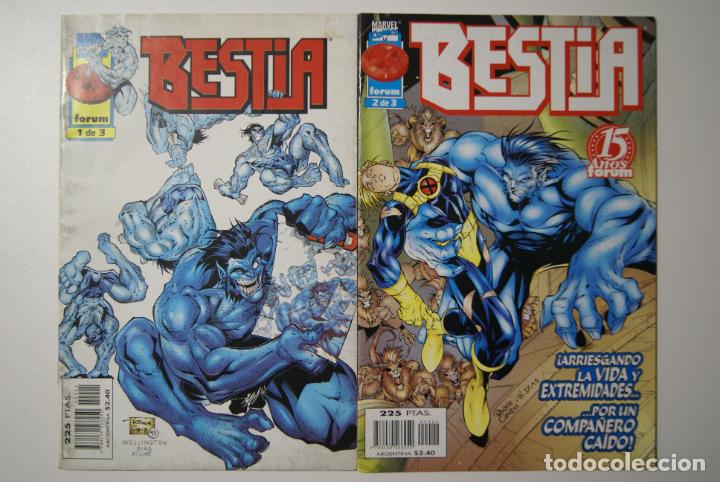 C&oacute;mics: Bestia , n&ordm;s 1 y 2 de 3. Forum, 1998. - Foto 1