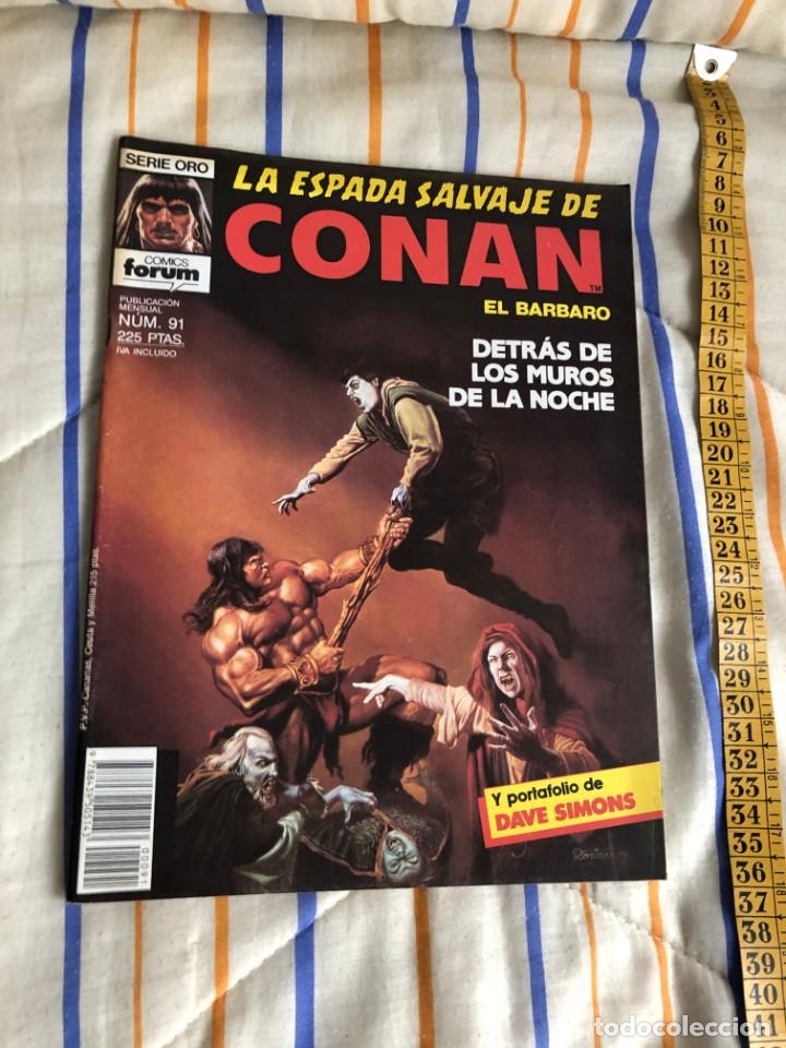 C&oacute;mics: LA ESPADA SALVAJE DE CONAN 91 - TEBEO COMIC KREATEN - Foto 1