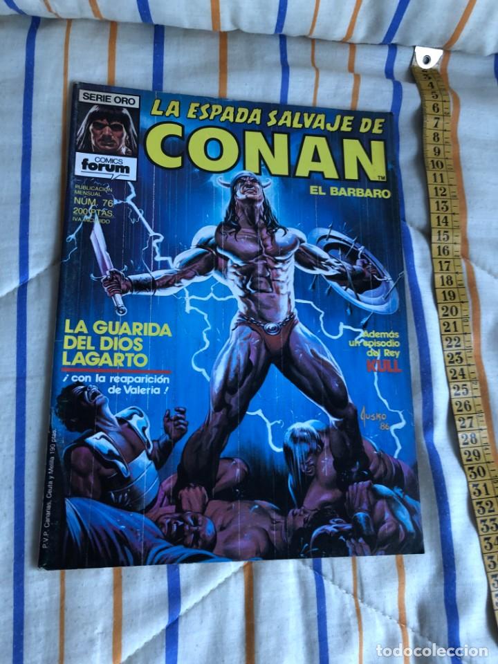 C&oacute;mics: LA ESPADA SALVAJE DE CONAN 76 - TEBEO COMIC KREATEN - Foto 1