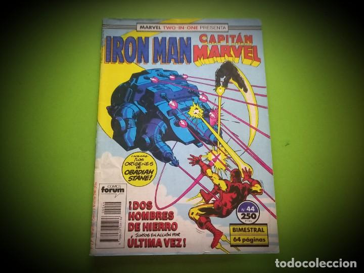 C&oacute;mics: IRON MAN - CAPITAN MARVEL N&ordm; 44 - Foto 1