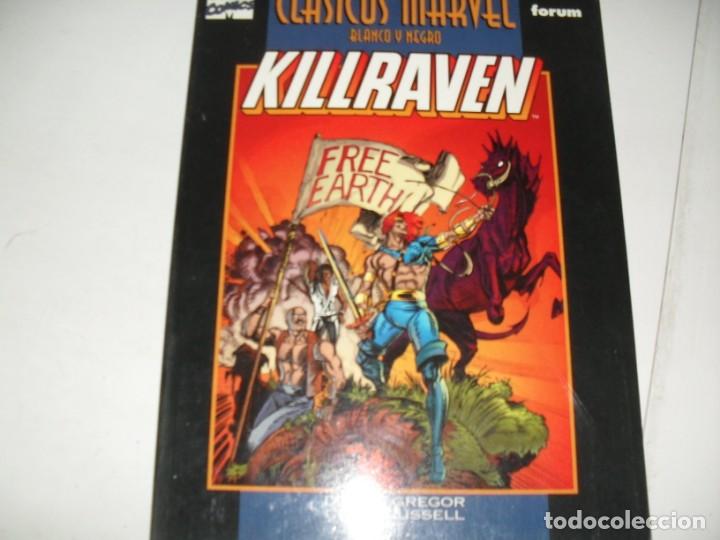 C&oacute;mics: CLASICOS MARVEL 12,(DE 14) KILLRAVEN 2.forum comics,a&ntilde;o 1997,DE KIOSKO. - Foto 1