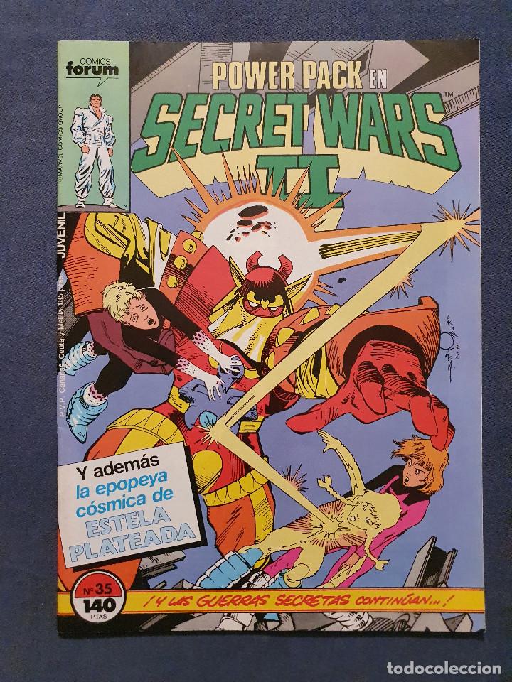 C&oacute;mics: SECRET WARS II VOL. 1 # 35 (FORUM) - POWER PACK - 1987 - Foto 1