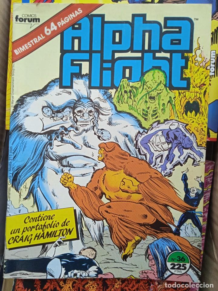 C&oacute;mics: ALPHA FLIGHT 36 BIMESTRAL 64 PAGINAS VOLUMEN 1 # - Foto 1