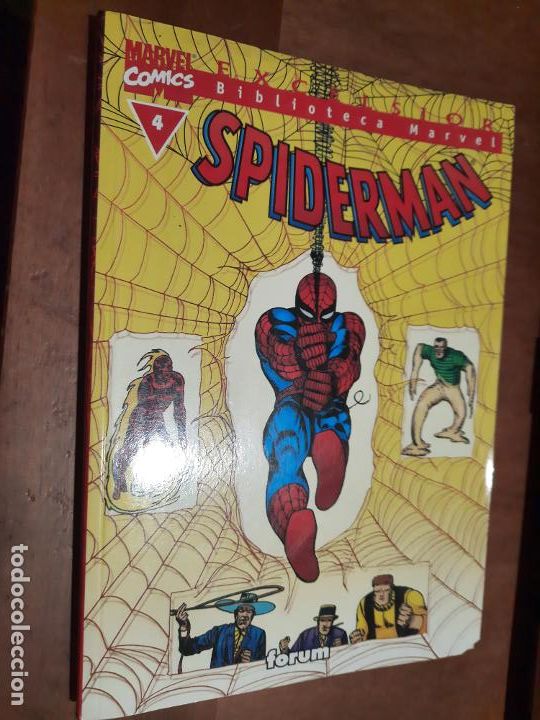C&oacute;mics: SPIDERMAN 4. BIBLIOTECA EXCELSIOR. BIBLIOTECA MARVEL. R&Uacute;STICA. BUEN ESTADO - Foto 1