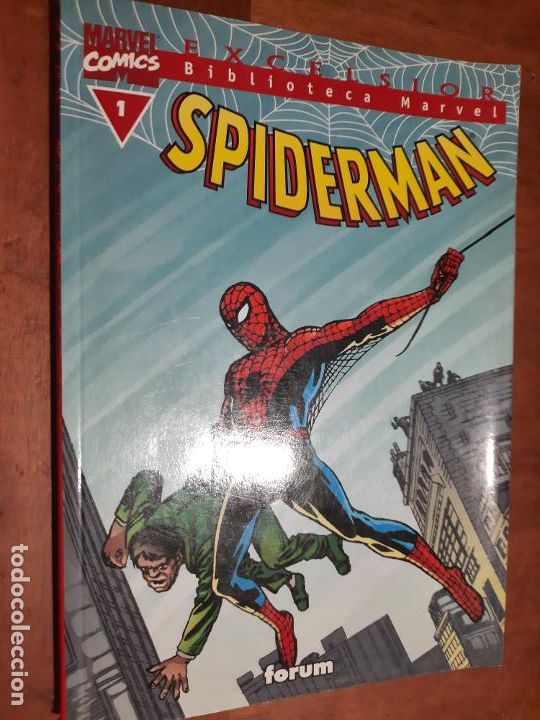 C&oacute;mics: SPIDERMAN 1. BIBLIOTECA EXCELSIOR. BIBLIOTECA MARVEL. R&Uacute;STICA. BUEN ESTADO. E10 4 - Foto 1