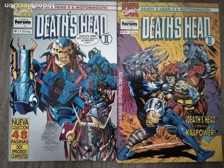 C&oacute;mics: DEATH&acute;S HEAD II NUMEROS 1 Y 5. LINEA MARVEL UK DE FORUM - Foto 1