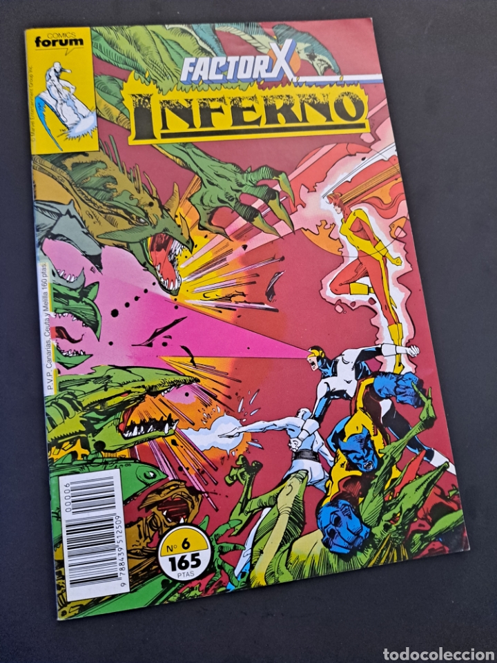 C&oacute;mics: EXCELENTE ESTADO INFERNO 6 FACTOR X FORUM - Foto 1