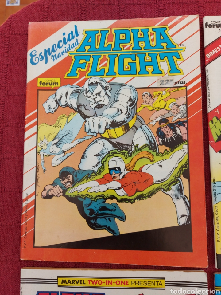 C&oacute;mics: ALPHA FLIGHT LA MASA, MARVEL TWO- IN - ONE, COMIC SUPER HEROES, COMICS FORUM - Foto 4