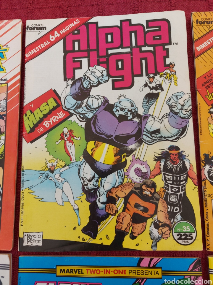 C&oacute;mics: ALPHA FLIGHT LA MASA, MARVEL TWO- IN - ONE, COMIC SUPER HEROES, COMICS FORUM - Foto 5