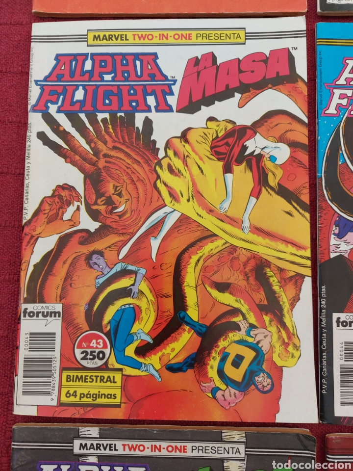 C&oacute;mics: ALPHA FLIGHT LA MASA, MARVEL TWO- IN - ONE, COMIC SUPER HEROES, COMICS FORUM - Foto 8