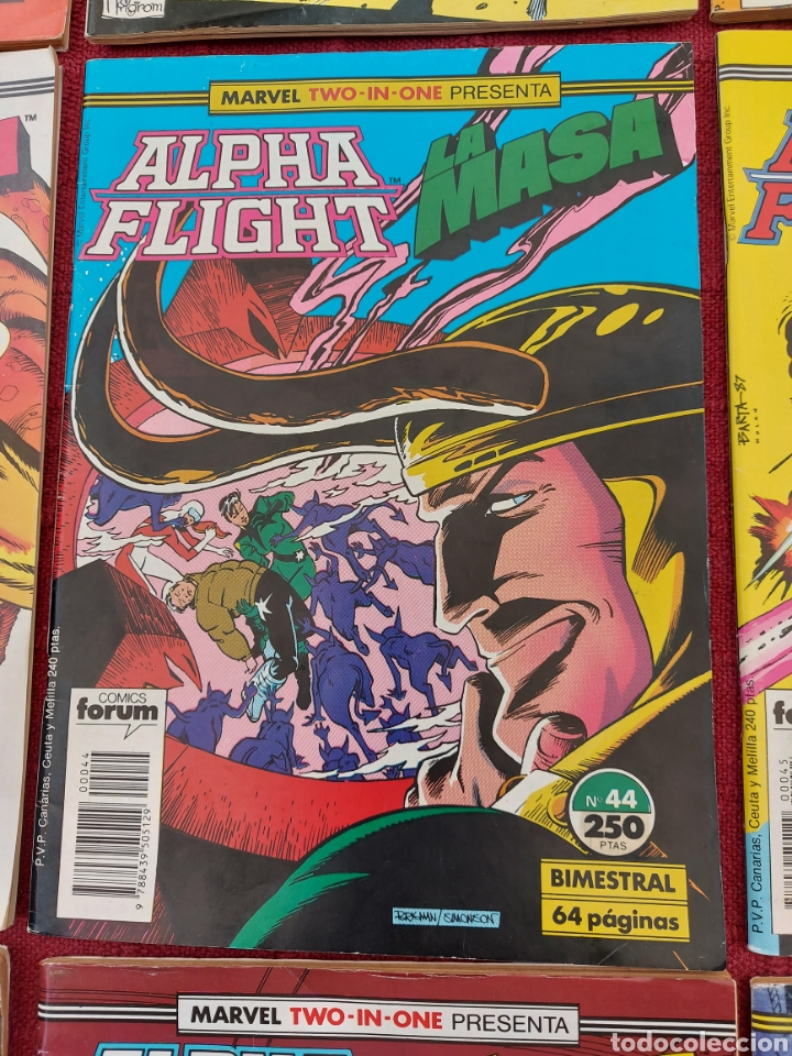 C&oacute;mics: ALPHA FLIGHT LA MASA, MARVEL TWO- IN - ONE, COMIC SUPER HEROES, COMICS FORUM - Foto 9