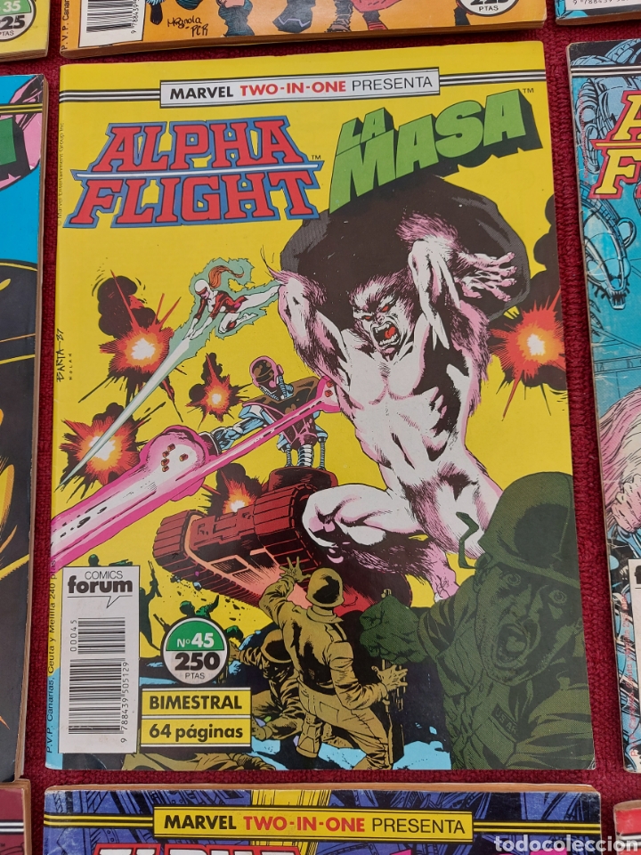 C&oacute;mics: ALPHA FLIGHT LA MASA, MARVEL TWO- IN - ONE, COMIC SUPER HEROES, COMICS FORUM - Foto 10
