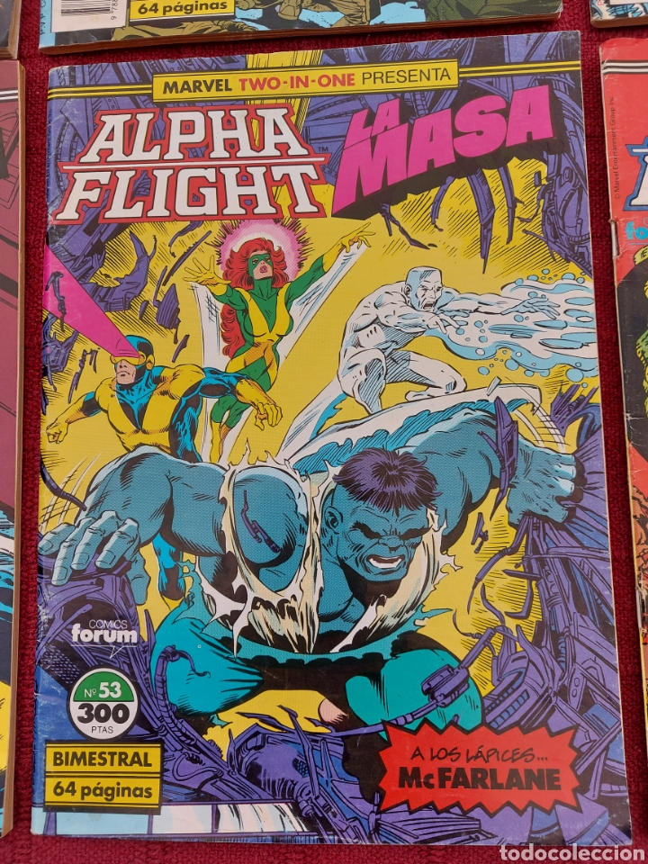 C&oacute;mics: ALPHA FLIGHT LA MASA, MARVEL TWO- IN - ONE, COMIC SUPER HEROES, COMICS FORUM - Foto 14
