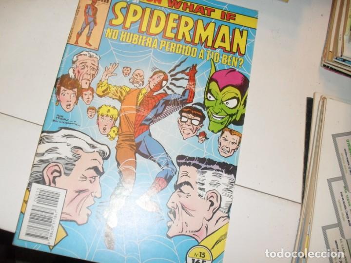 C&oacute;mics: WHAT IF ?? (VOL 1) N&ordm; 15.CON SPIDERMAN,(DE 70),forum comics,a&ntilde;o 1989.DE KIOSKO,1&ordf; EDICION.