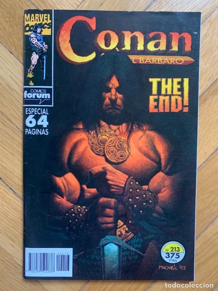 C&oacute;mics: Conan el B&aacute;rbaro n&ordm; 213 - Excelente Estado! - Foto 1