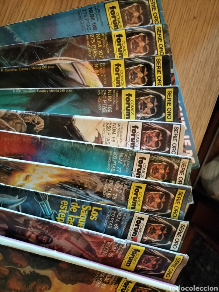 C&oacute;mics: Lote de 10 comics de La Espada Salvaje de Conan - Foto 1