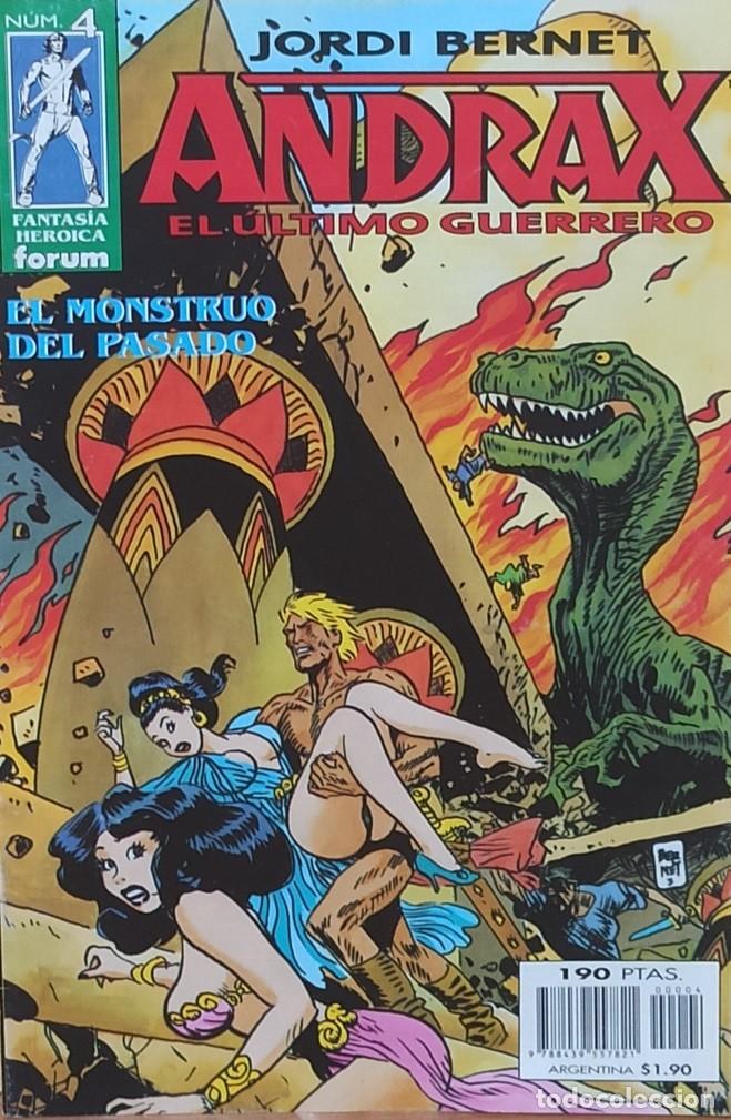 C&oacute;mics: ANDRAX EL ULTIMO GUERRERO N&ordm; 4 - FORUM - Foto 1