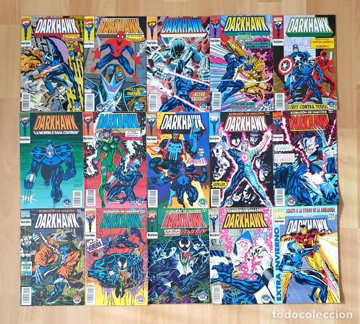C&oacute;mics: DARKHAWK. Colecci&oacute;n completa de 14 comics + especial. Comics Forum 1993 - Foto 1
