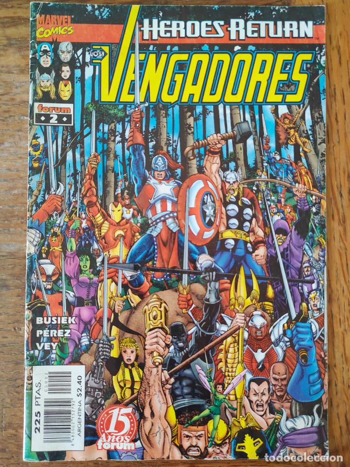 C&oacute;mics: LOS VENGADORES HEROES RETURN NUMERO 2 - Foto 1
