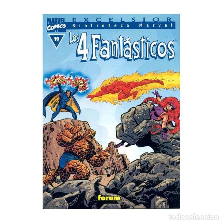 C&oacute;mics: LOS 4 FANTASTICOS Biblioteca Marvel 19 - Foto 1