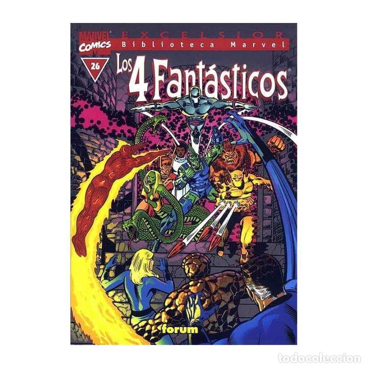C&oacute;mics: LOS 4 FANTASTICOS Biblioteca Marvel 26 - Foto 1