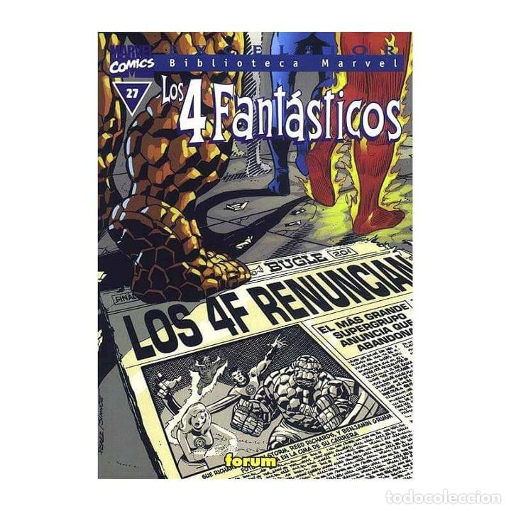 C&oacute;mics: LOS 4 FANTASTICOS Biblioteca Marvel 27 - Foto 1
