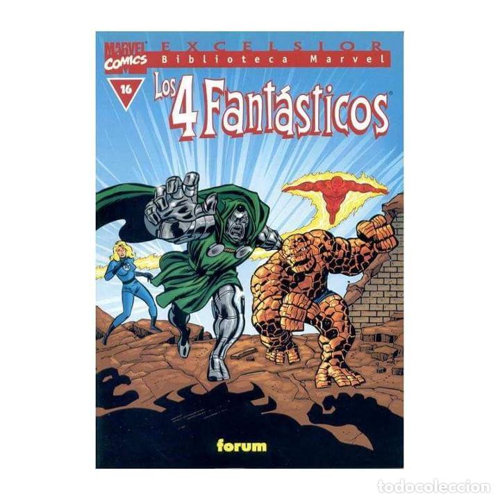 C&oacute;mics: LOS 4 FANTASTICOS Biblioteca Marvel 16 - Foto 1