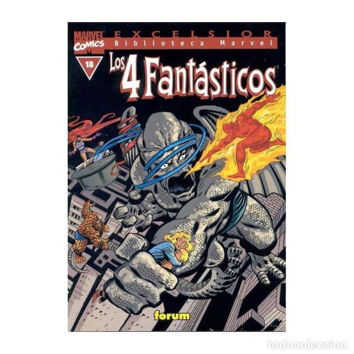 C&oacute;mics: LOS 4 FANTASTICOS Biblioteca Marvel 18 - Foto 1