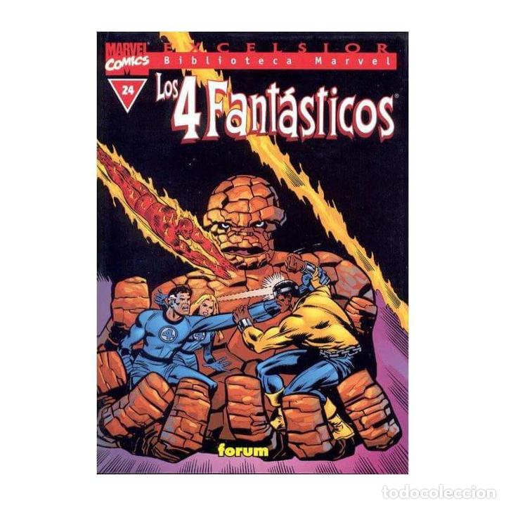C&oacute;mics: LOS 4 FANTASTICOS Biblioteca Marvel 24 - Foto 1