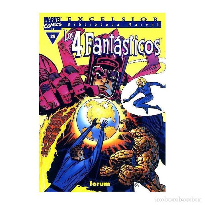 C&oacute;mics: LOS 4 FANTASTICOS Biblioteca Marvel 25 - Foto 1