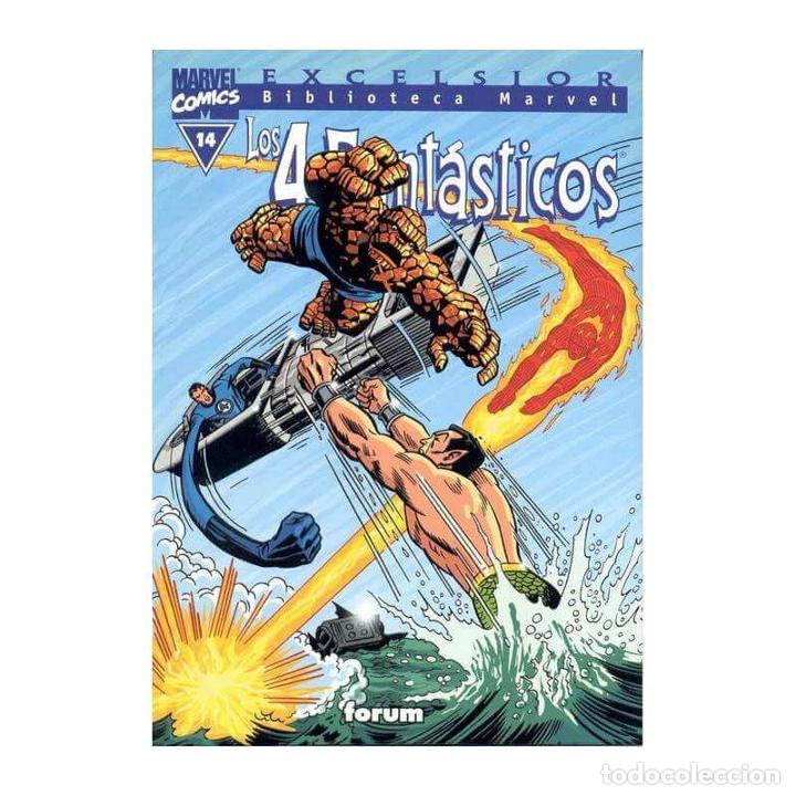 C&oacute;mics: LOS 4 FANTASTICOS Biblioteca Marvel 14 - Foto 1