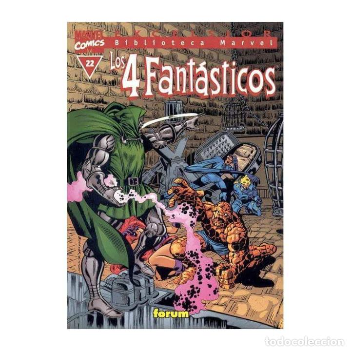 C&oacute;mics: LOS 4 FANTASTICOS Biblioteca Marvel 22 - Foto 1
