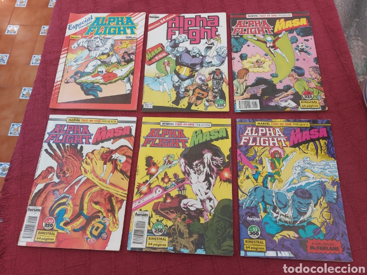 C&oacute;mics: ALPHA FLIGHT ESPECIAL NAVIDAD-ALPHA FLIGHT Y LA MASA MARVEL TWO-IN-ONE -COMICS FORUM - Foto 2